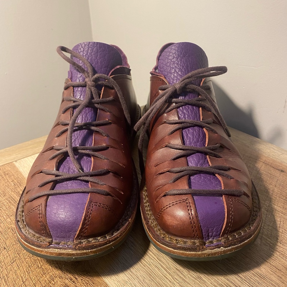 Trippen Sport Lace Up Leather Shoes - Made in Italy